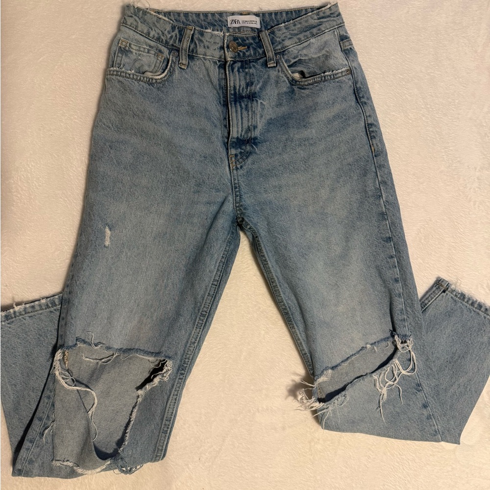 Zara Light Blue Jeans
